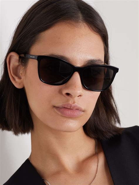 saint laurent acetate sunglasses.